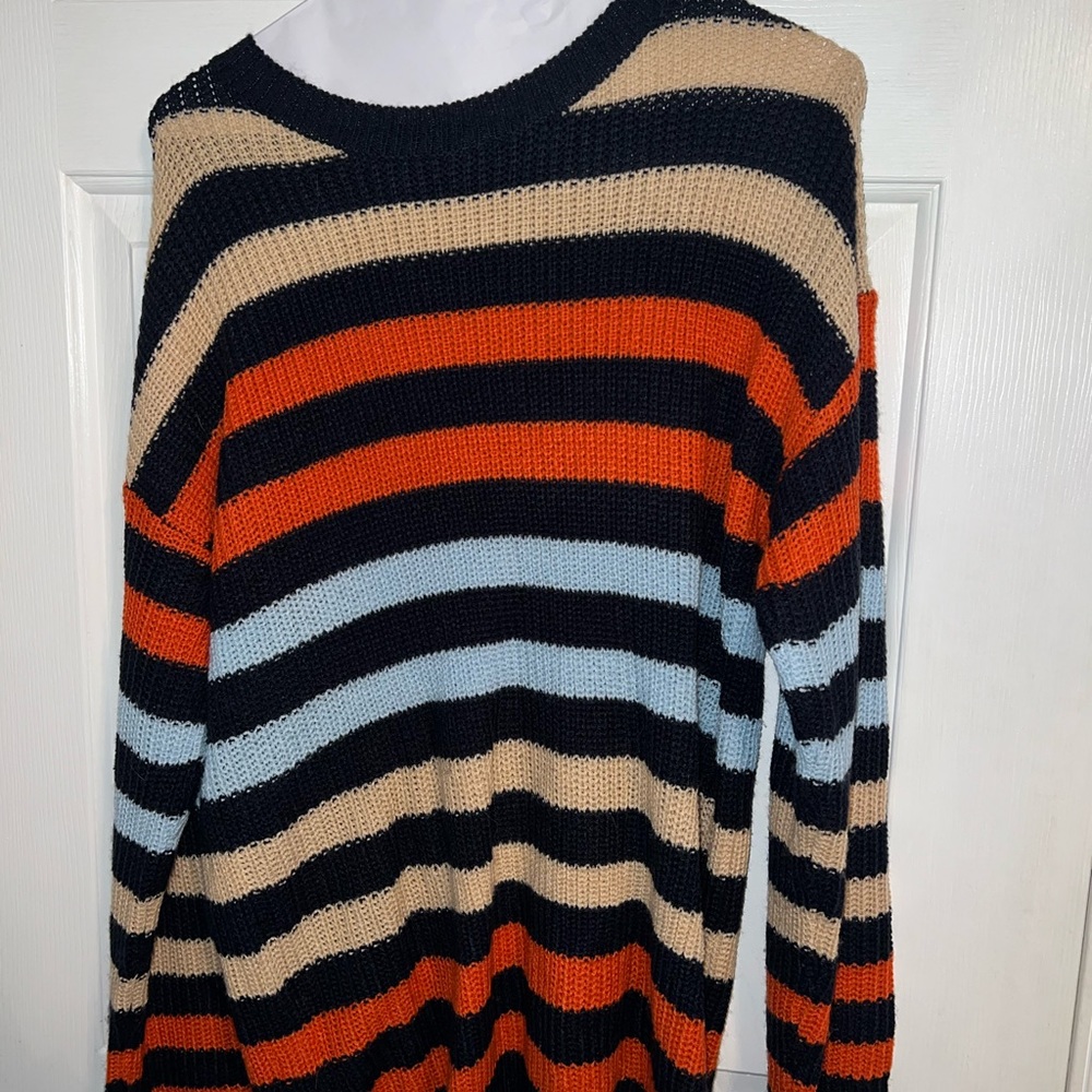 Colorful Striped Sweater